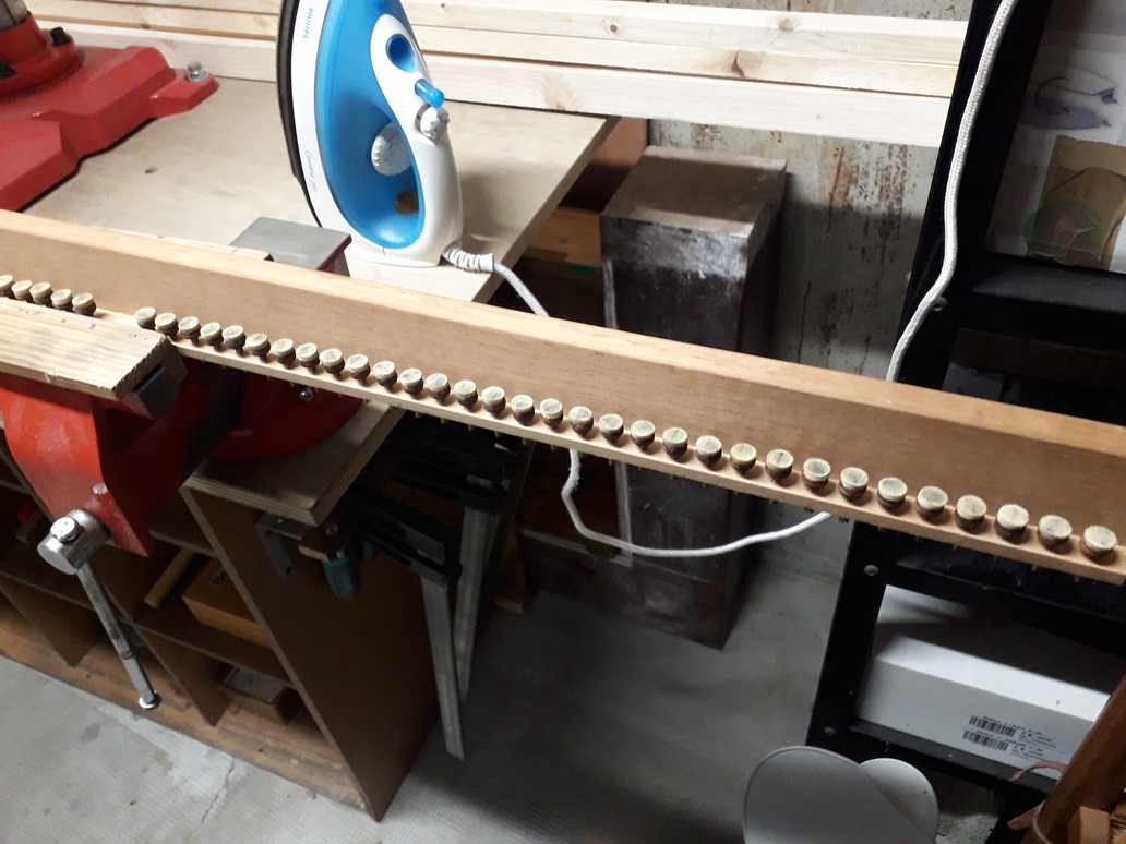 Dégarnissage boutons d'échappement