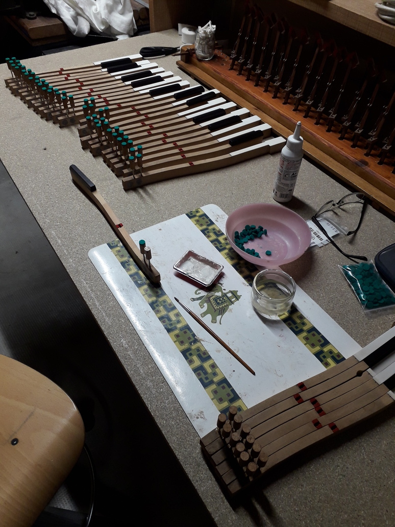 Regarnissage des pilotes