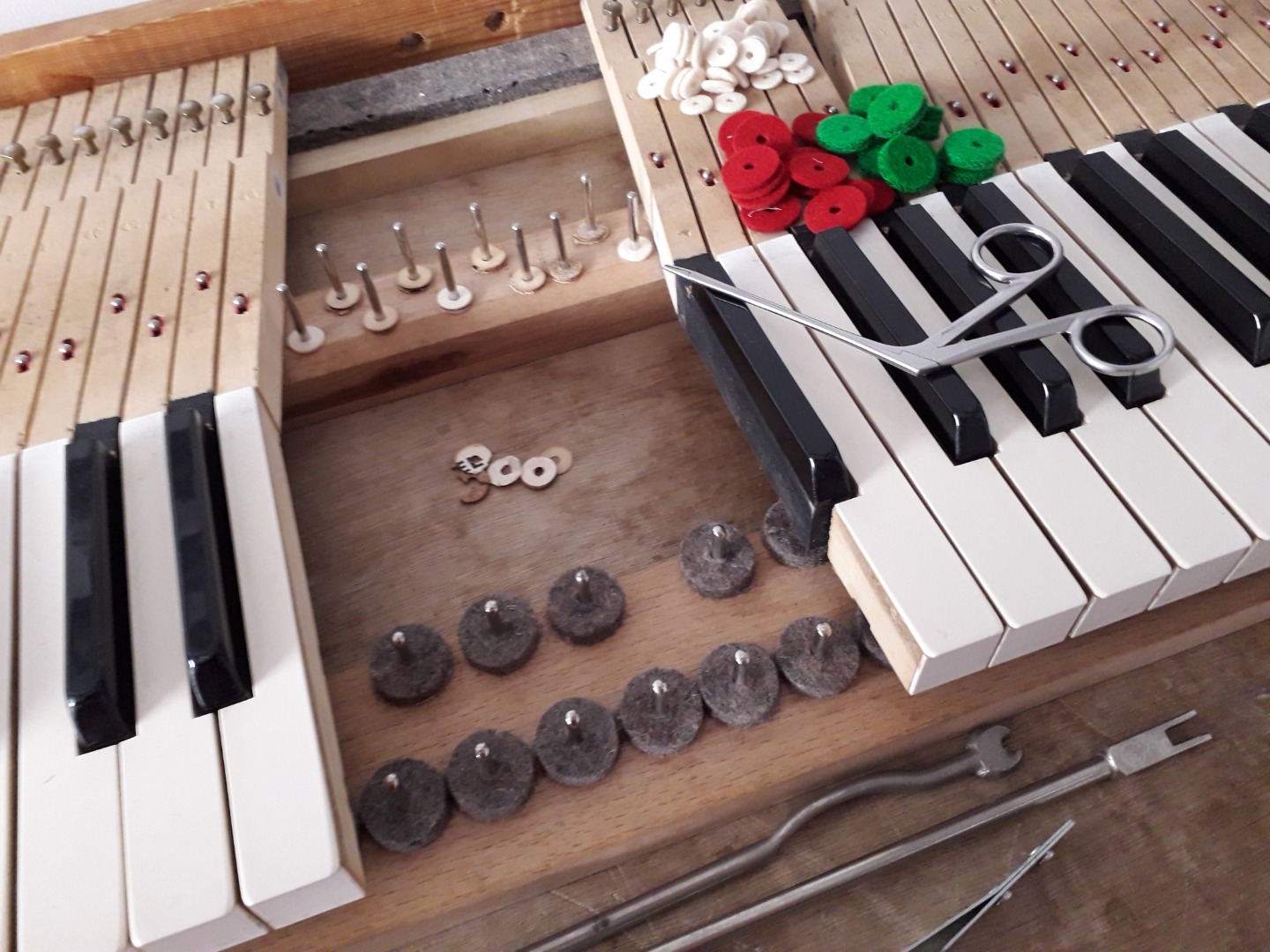 Remplacement des mouches étape 1